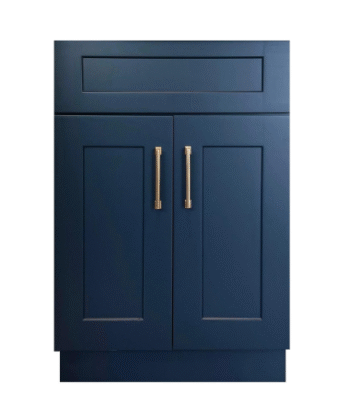 (2 Door) 24" Solid Wood Vanity