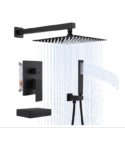 3-point-black-shower-set