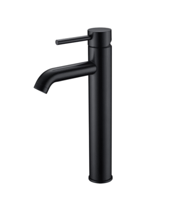 Aqua 1 Hole Vessel Faucet (Black)