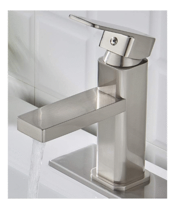 Low Square Faucet (BN)