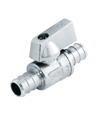 1/2" PEX to PEX Shut-off Valve