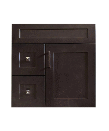 (with drawers) 30" Solid Wood Floating Vanity