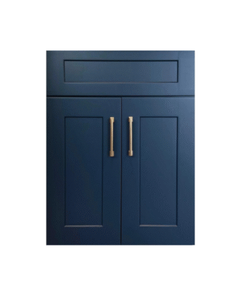 (2 Door) 24" Solid Wood Floating Vanity