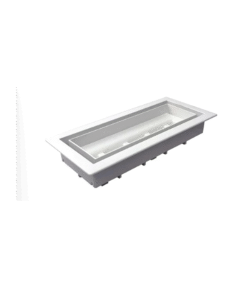 3" x 10" ARIA TILE VENT WHITE