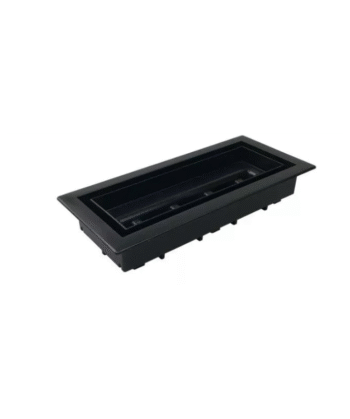 4" x 10" BLACK ARIA TILE IN VENT