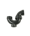 ABS P-Trap with Union/Cleanout