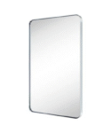 chrome-metal-frame-rectangle-mirror