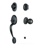 Entrance Door Lock Black