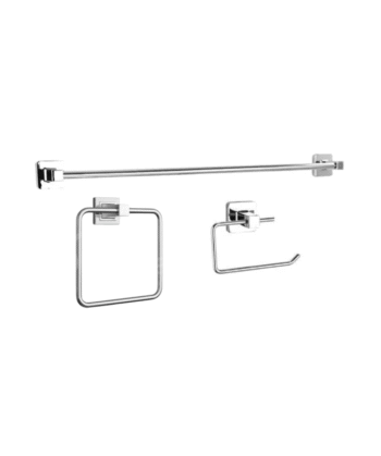 Infinite Chrome Square 3pc