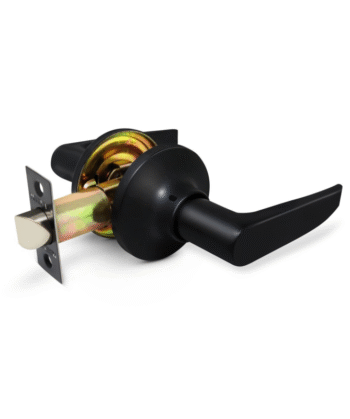 Lever Door Lock Black (PASSAGE)