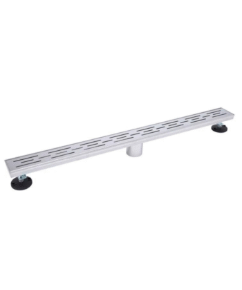 Silver Linear Drain 24''