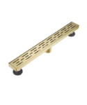 Gold Linear Drain 24"