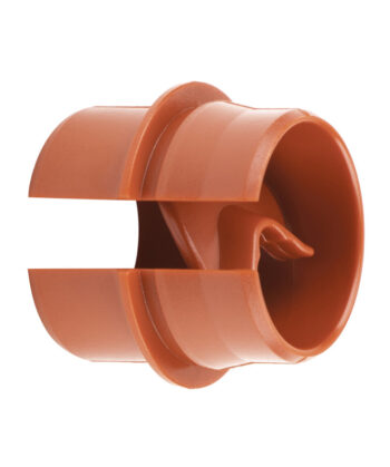 Plastic Push Snap Connector - RED