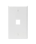Single Port Wall Plate
