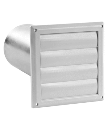 White Exterior Vent